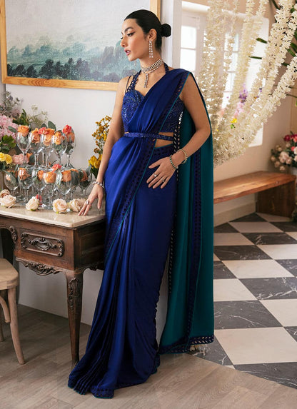 Farah Talib Aziz | Mayna Festive Luxe | ALMA OMBRE - Pakistani Designer Dress - by Farah Talib Aziz | Type: Bridal - 100% Original at Saira Sultan