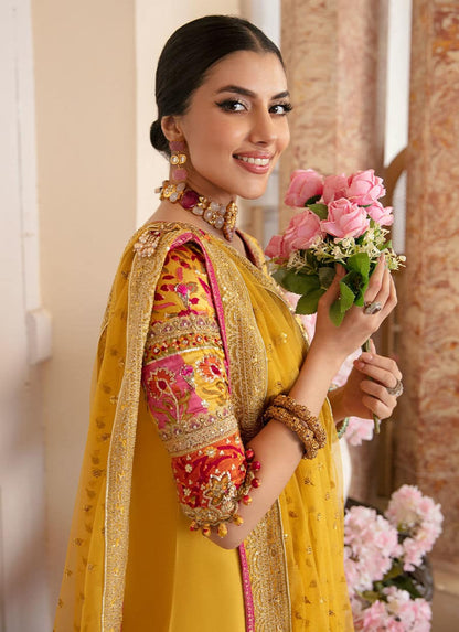 Farah Talib Aziz | Mayna Festive Luxe | AQIQ KIWI - Pakistani Designer Dress - by Farah Talib Aziz | Type: Bridal - 100% Original at Saira Sultan