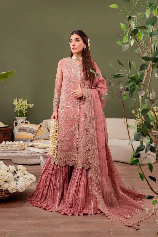 Farasha | Tabeer Wedding Formals 23 | Rosa - Pakistani Designer Dress - by Farasha | Type: Formal - 100% Original at Saira Sultan