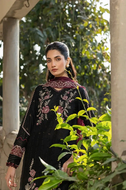Farasha | Bahaar Embroidered Lawn | Twilight Bloom - Pakistani Designer Dress - by Farasha | Type: Luxury - 100% Original at Saira Sultan