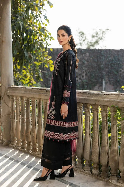 Farasha | Bahaar Embroidered Lawn | Twilight Bloom - Pakistani Designer Dress - by Farasha | Type: Luxury - 100% Original at Saira Sultan