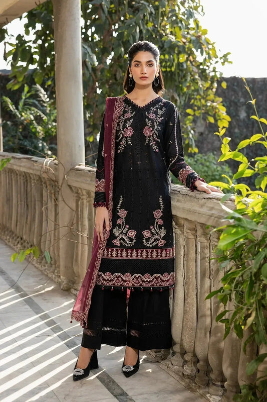 Farasha | Bahaar Embroidered Lawn | Twilight Bloom - Pakistani Designer Dress - by Farasha | Type: Luxury - 100% Original at Saira Sultan