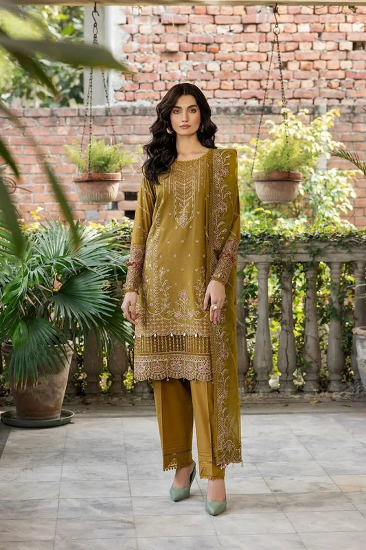 Farasha | Bahaar Embroidered Lawn | Summer Bloom - Pakistani Designer Dress - by Farasha | Type: Luxury - 100% Original at Saira Sultan