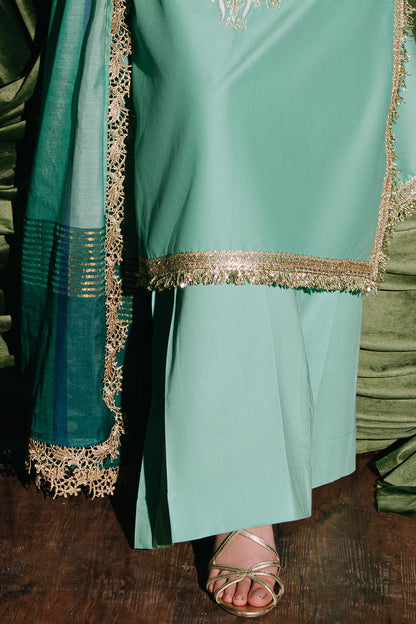 Gul Ahmed | Festive Eid 25 | FE-52083 M Pastel Blue Lawn