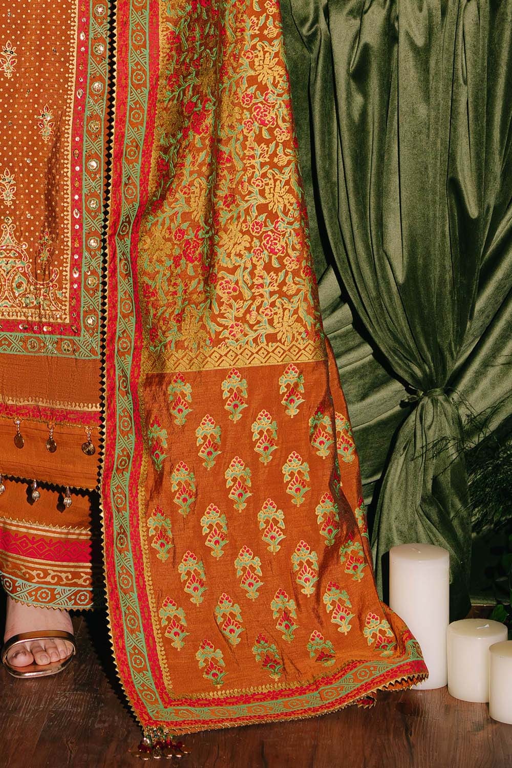 Gul Ahmed | Festive Eid 25 | FE-52092 L Golden Paper Cotton