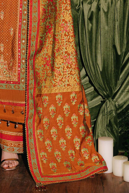 Gul Ahmed | Festive Eid 25 | FE-52092 L Golden Paper Cotton