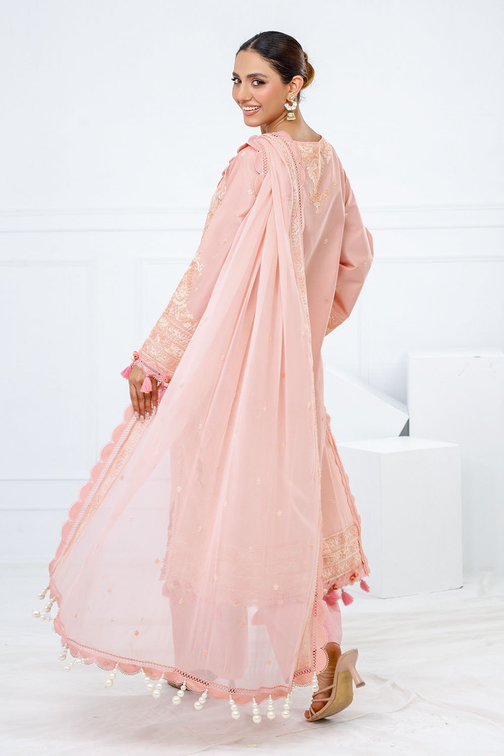 Gul Ahmed | Festive Eid 25 | FE-52120 S Pink Lawn