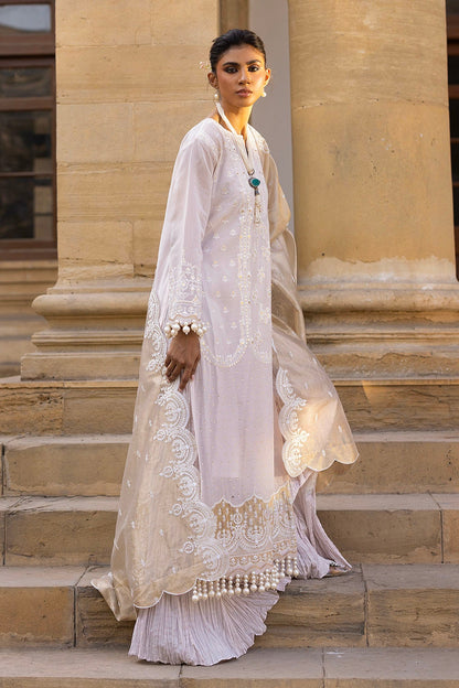 Gul Ahmed | Festive Eid 25 |FE-52144 XL Off White Paper Cotton