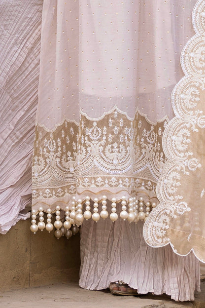 Gul Ahmed | Festive Eid 25 |FE-52144 L Off White Paper Cotton