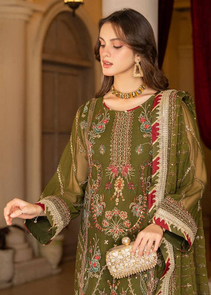 Strawberry | Rimjhim Chiffon Collection | FLS-RJ-002 - Pakistani Designer Dress - by Strawberry | Type: Formal - 100% Original at Saira Sultan