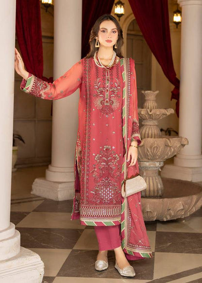 Strawberry | Rimjhim Chiffon Collection | FLS-RJ-003 - Pakistani Designer Dress - by Strawberry | Type: Formal - 100% Original at Saira Sultan
