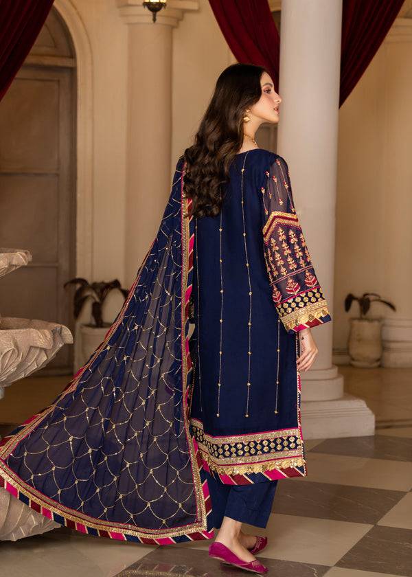 Strawberry | Rimjhim Chiffon Collection | FLS-RJ-005 - Pakistani Designer Dress - by Strawberry | Type: Formal - 100% Original at Saira Sultan