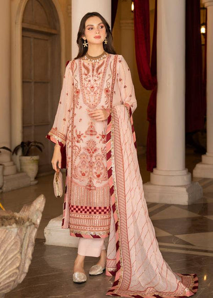 Strawberry | Rimjhim Chiffon Collection | FLS-RJ-006 - Pakistani Designer Dress - by Strawberry | Type: Formal - 100% Original at Saira Sultan