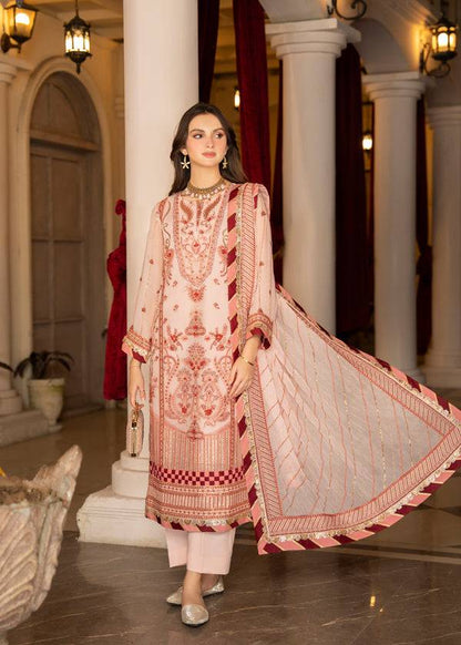 Strawberry | Rimjhim Chiffon Collection | FLS-RJ-006 - Pakistani Designer Dress - by Strawberry | Type: Formal - 100% Original at Saira Sultan