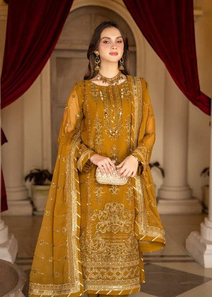 Strawberry | Rimjhim Chiffon Collection | FLS-RJ-009 - Pakistani Designer Dress - by Strawberry | Type: Formal - 100% Original at Saira Sultan