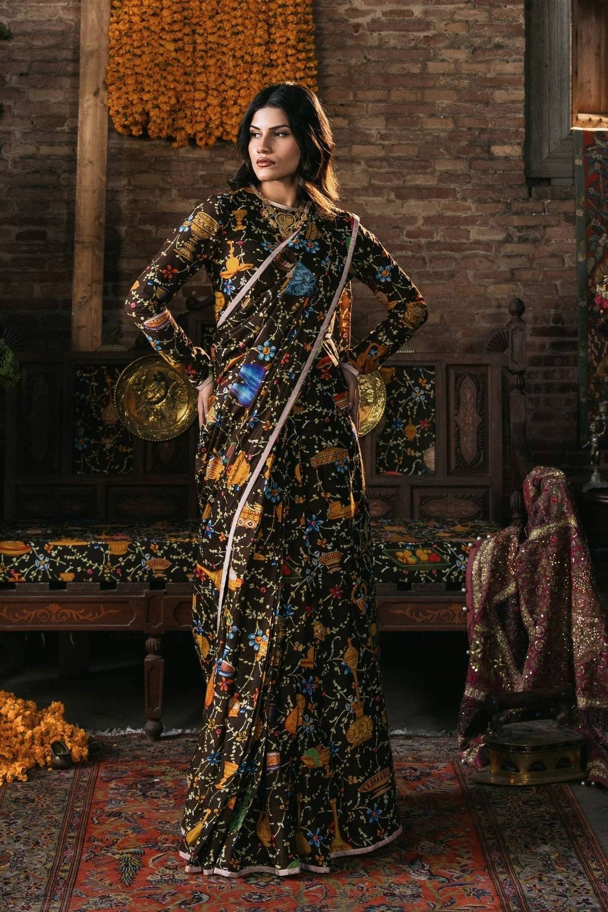 Fahad Hussayn | Lawn Banger | Ferdowi - Pakistani Designer Dress - by Fahad Hussayn | Type: Ladies Clothes - 100% Original at Saira Sultan