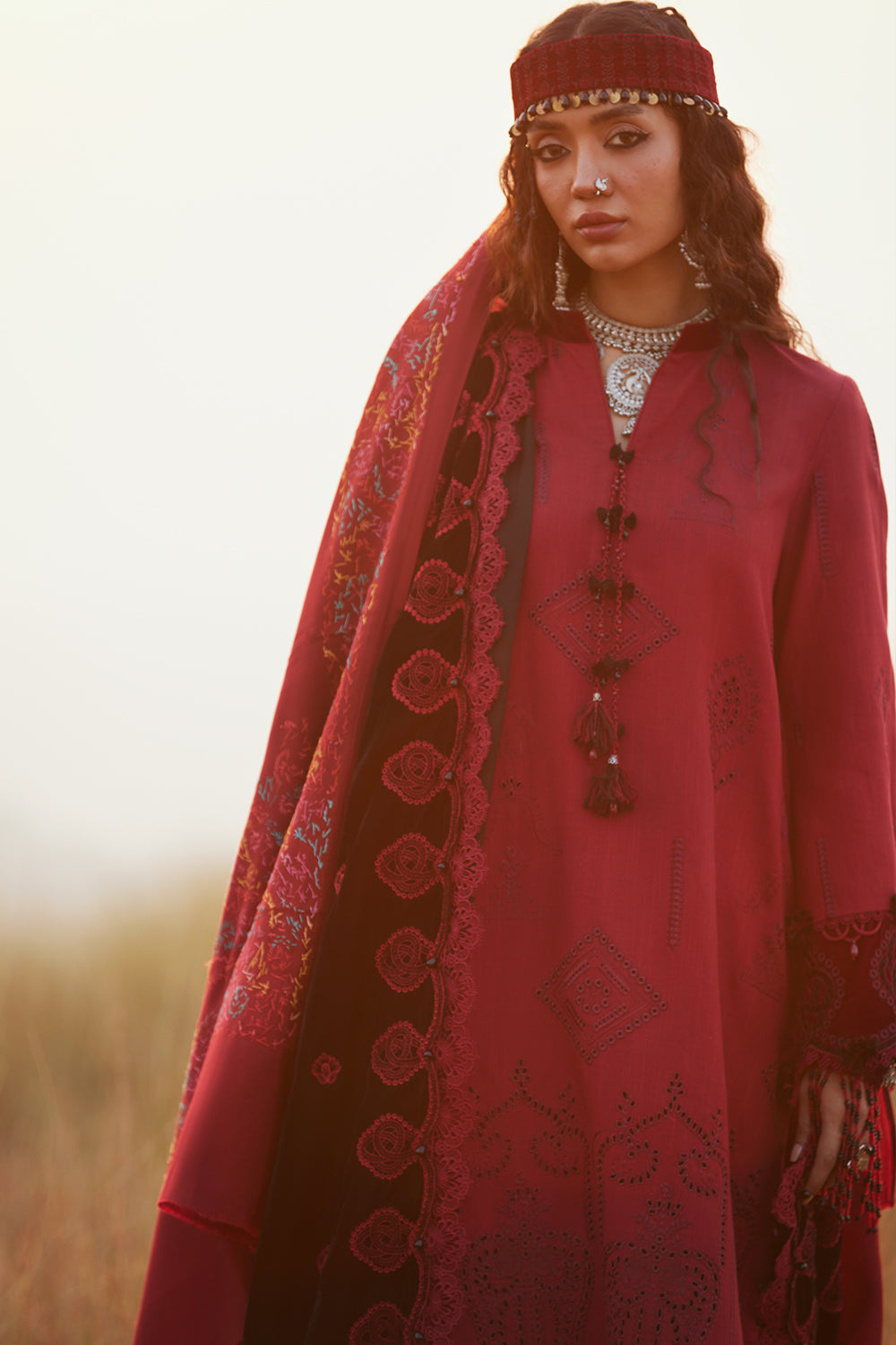 Saira Rizwan | Winter Khaddar 25 | NAZNEEN-SRW25-04 by Saira Rizwan - Designer Dress  - Type : Ladies Clothes - Available at Saira Sultan - 100% Original 