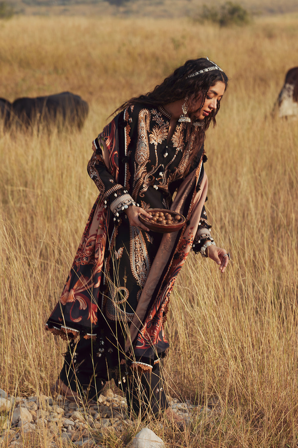 Saira Rizwan | Winter Khaddar 25 | MAHTAAB-SRW25-01 by Saira Rizwan - Designer Dress  - Type : Ladies Clothes - Available at Saira Sultan - 100% Original 