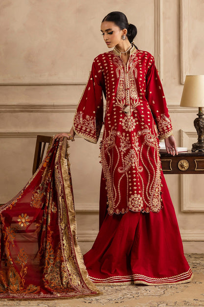 Gul Ahmed | Festive Eid 25 | PM-52044 L Haute Red Lawn