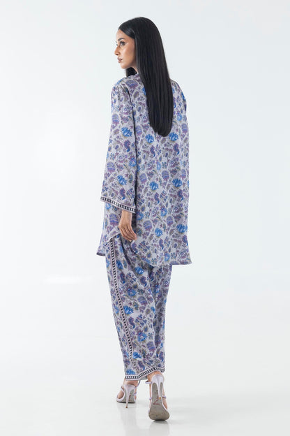 Sana Safinaz | Silk Tunics | FW24STP808P2T M Multicolor Poly Satin