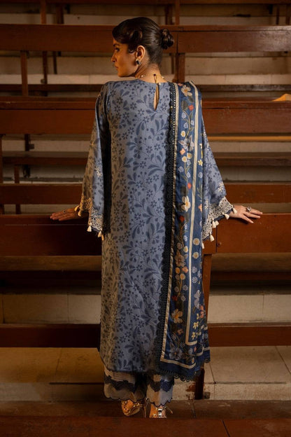 Ittehad | Embroidered Lawn | I-15 - Pakistani Designer Dress - by Ittehad | Type: Luxury - 100% Original at Saira Sultan