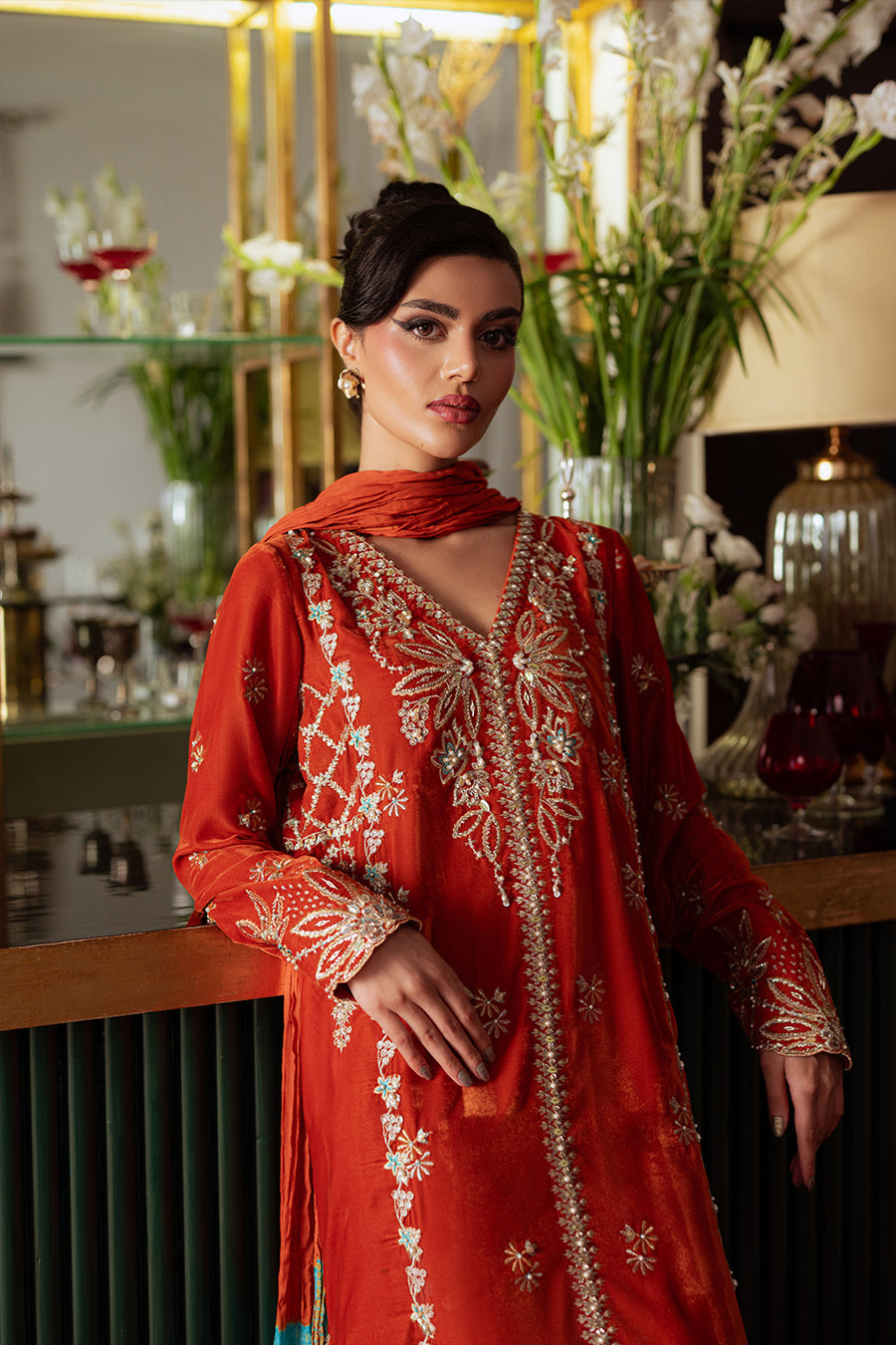 Saira Rizwan | Velvet Pret 25 | NEELAM-SRVP25-06 by Saira Rizwan - Designer Dress - Type : Ladies Clothes - Available at Saira Sultan - 100% Original 