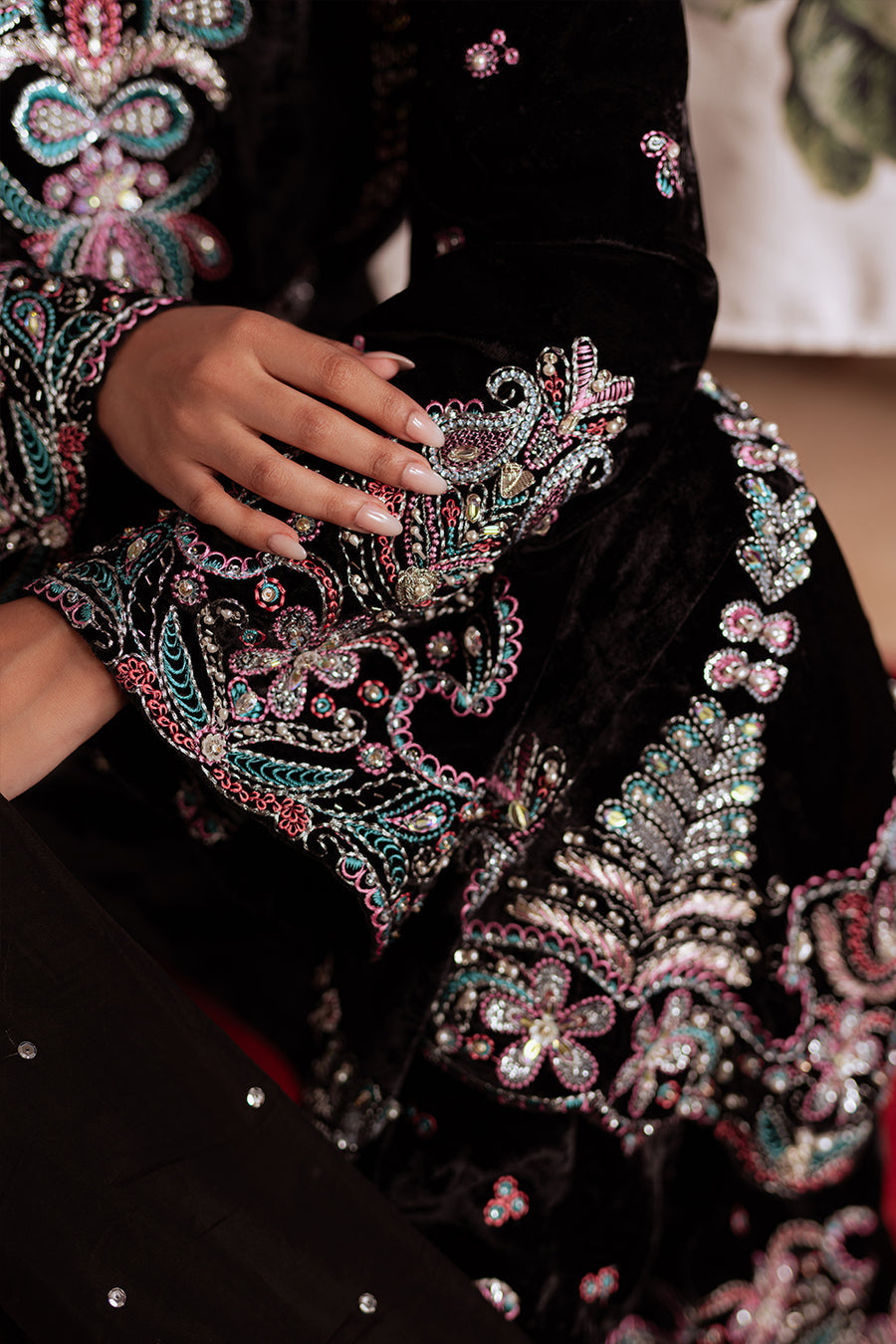 Saira Rizwan | Velvet Pret 25 | ZARQ-SRVP25-03 by Saira Rizwan - Designer Dress - Type : Ladies Clothes - Available at Saira Sultan - 100% Original 