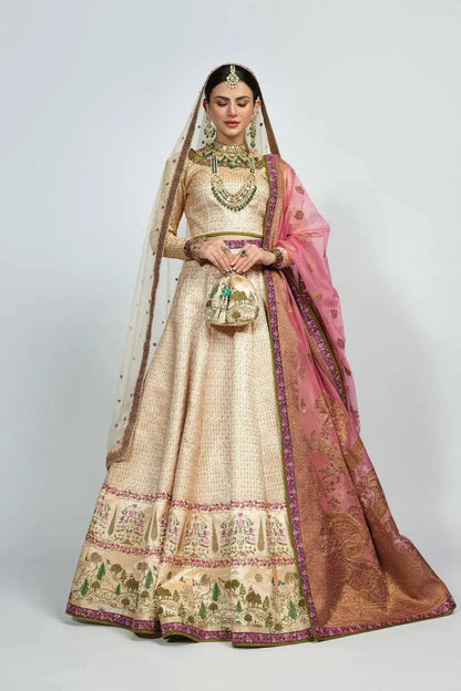 Fahad Hussayn | National Sport Casbah | Gharoli - Pakistani Designer Dress - by Fahad Hussayn | Type: Bridal - 100% Original at Saira Sultan
