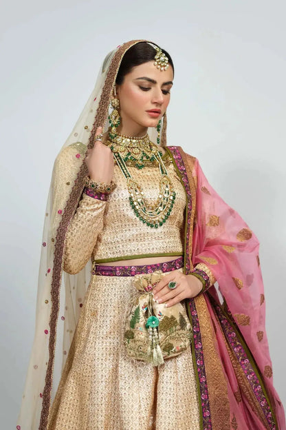 Fahad Hussayn | National Sport Casbah | Gharoli - Pakistani Designer Dress - by Fahad Hussayn | Type: Bridal - 100% Original at Saira Sultan