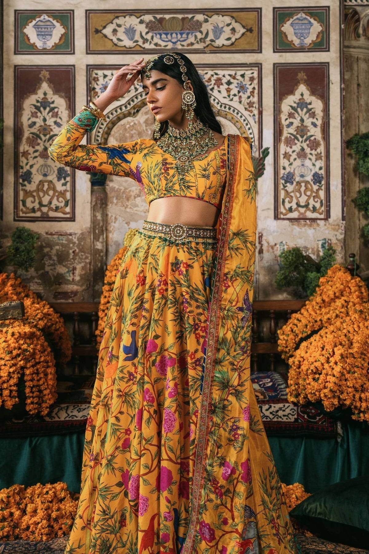 Fahad Hussayn | Lawn Banger | Girwa - Pakistani Designer Dress - by Fahad Hussayn | Type: Ladies Clothes - 100% Original at Saira Sultan