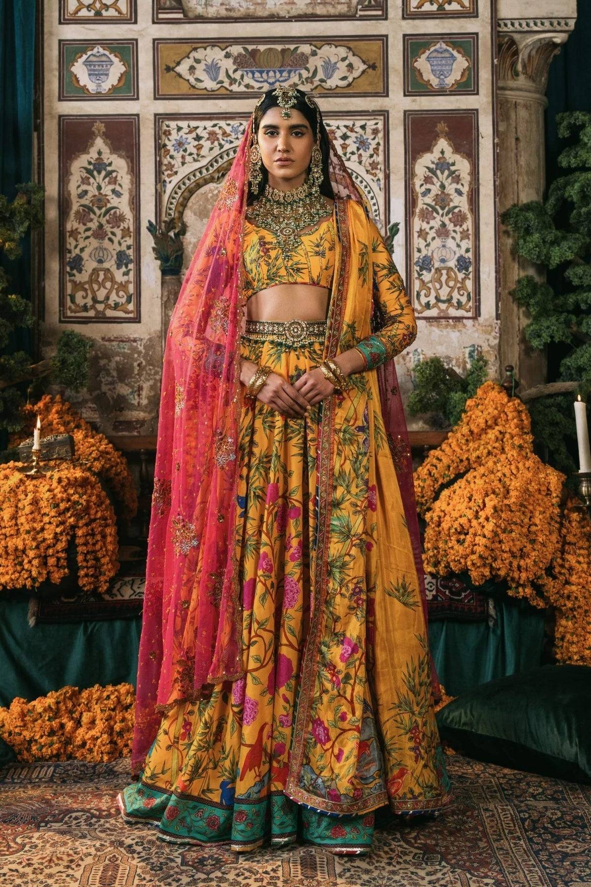 Fahad Hussayn | Lawn Banger | Girwa - Pakistani Designer Dress - by Fahad Hussayn | Type: Ladies Clothes - 100% Original at Saira Sultan