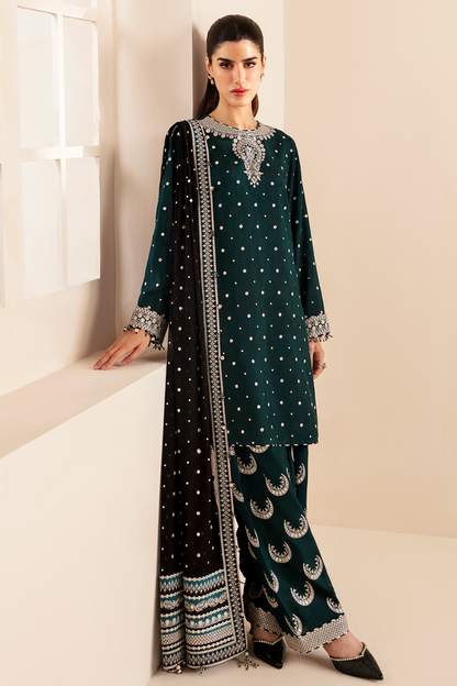 Jazmin | Formals Collection | Raw Silk UR-7035 - Pakistani Designer Dress - by Jazmin | Type: Formal - 100% Original at Saira Sultan
