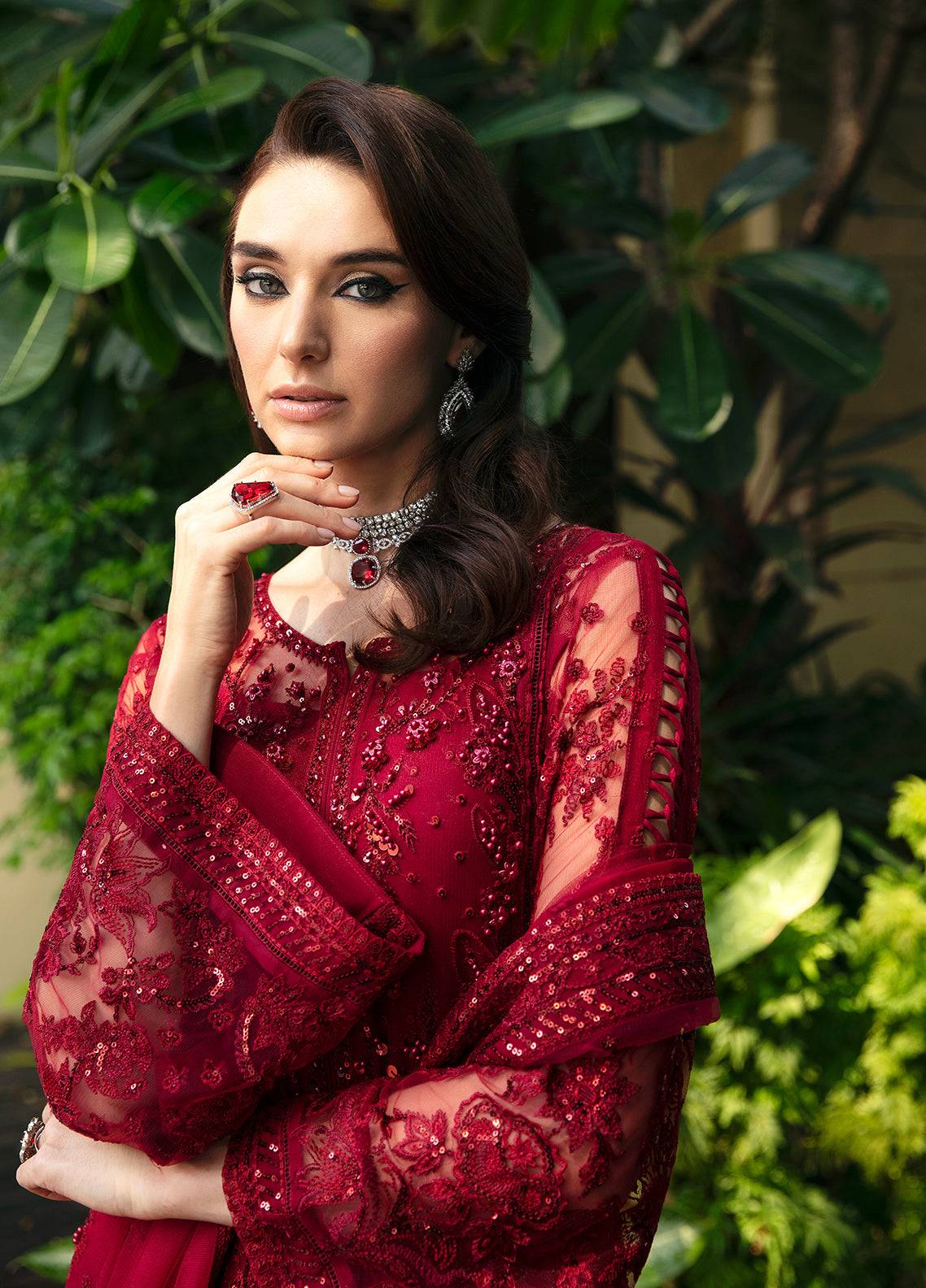 Gulaal | Luxury Pret | CHARLOTTE (GL-LP-24V1-24) - Pakistani Designer Dress - by Gulaal | Type: Formal - 100% Original at Saira Sultan