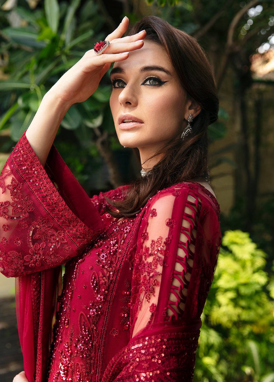 Gulaal | Luxury Pret | CHARLOTTE (GL-LP-24V1-24) - Pakistani Designer Dress - by Gulaal | Type: Formal - 100% Original at Saira Sultan