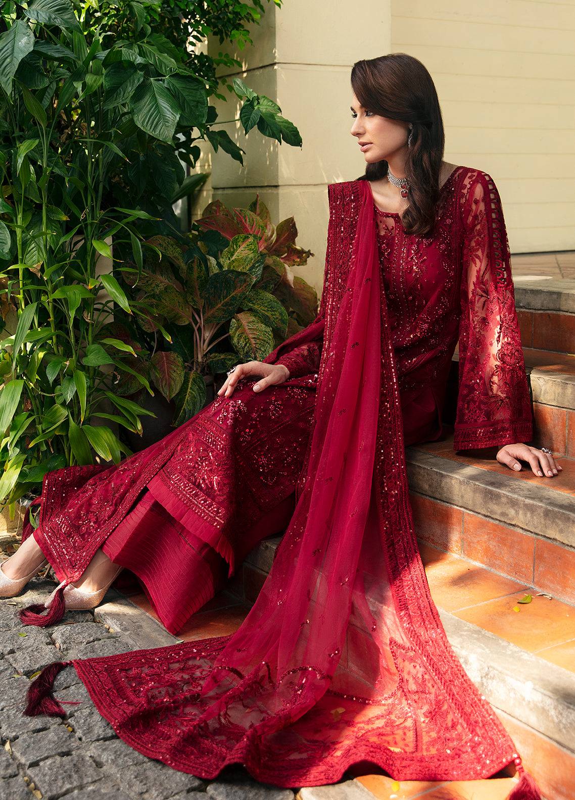 Gulaal | Luxury Pret | CHARLOTTE (GL-LP-24V1-24) - Pakistani Designer Dress - by Gulaal | Type: Formal - 100% Original at Saira Sultan