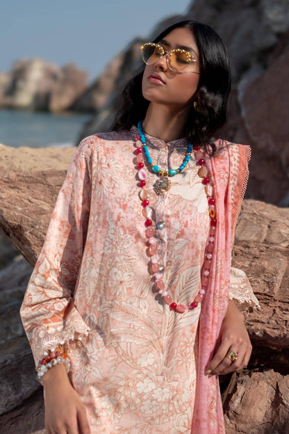 Sana Safinaz | Mahay Spring 24 | H241-009B-2DD - Pakistani Designer Dress - by Sana Safinaz | Type: Luxury - 100% Original at Saira Sultan