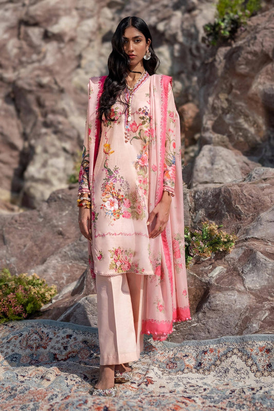 Sana Safinaz | Mahay Spring 24 | H241-026A-3CS - Pakistani Designer Dress - by Sana Safinaz | Type: Luxury - 100% Original at Saira Sultan