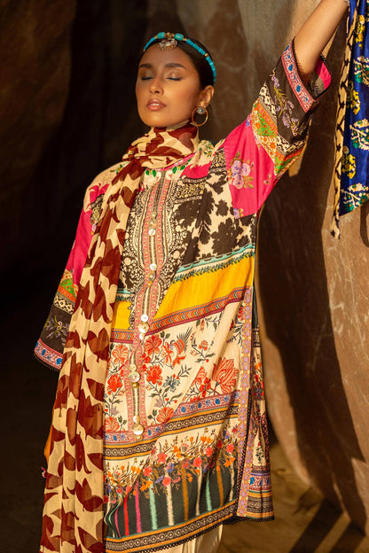 Sana Safinaz | Mahay Spring 24 | H241-027A-2I - Pakistani Designer Dress - by Sana Safinaz | Type: Luxury - 100% Original at Saira Sultan