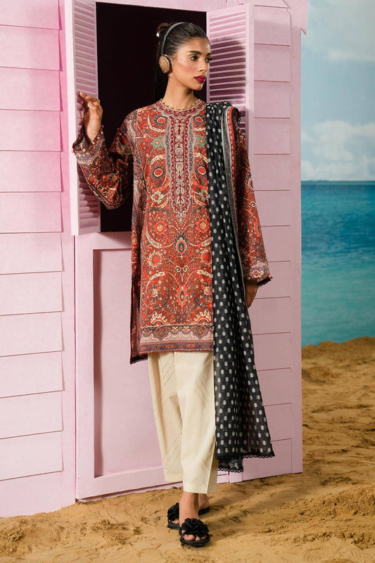 Sana Safinaz | Mahay Summer Lawn 24 | S-42 - Pakistani Designer Dress - by Sana Safinaz | Type: Luxury - 100% Original at Saira Sultan