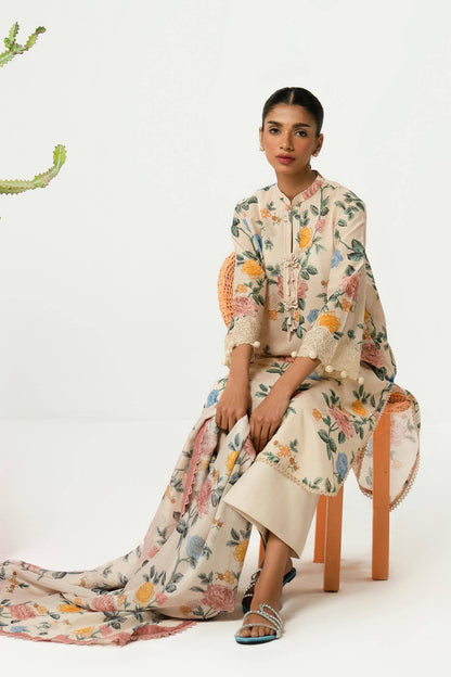 Sana Safinaz | Mahay Summer Lawn 24 | S-40 - Pakistani Designer Dress - by Sana Safinaz | Type: Luxury - 100% Original at Saira Sultan