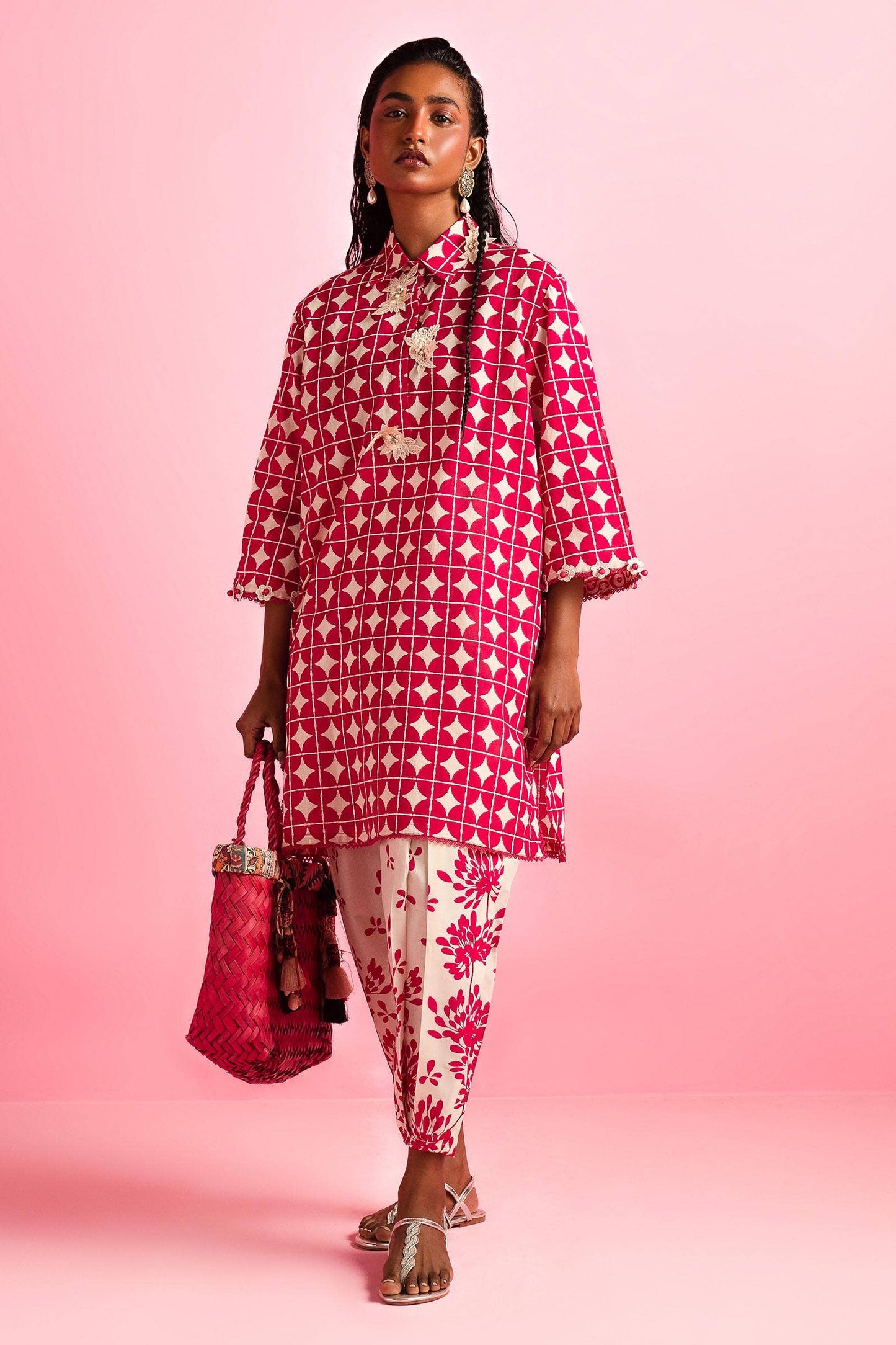 Sana Safinaz | Mahay Summer Lawn 24 | S-38 - Pakistani Designer Dress - by Sana Safinaz | Type: Luxury - 100% Original at Saira Sultan