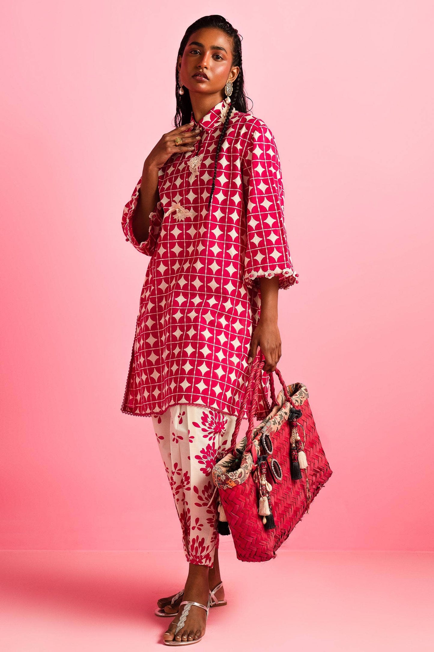 Sana Safinaz | Mahay Summer Lawn 24 | S-38 - Pakistani Designer Dress - by Sana Safinaz | Type: Luxury - 100% Original at Saira Sultan