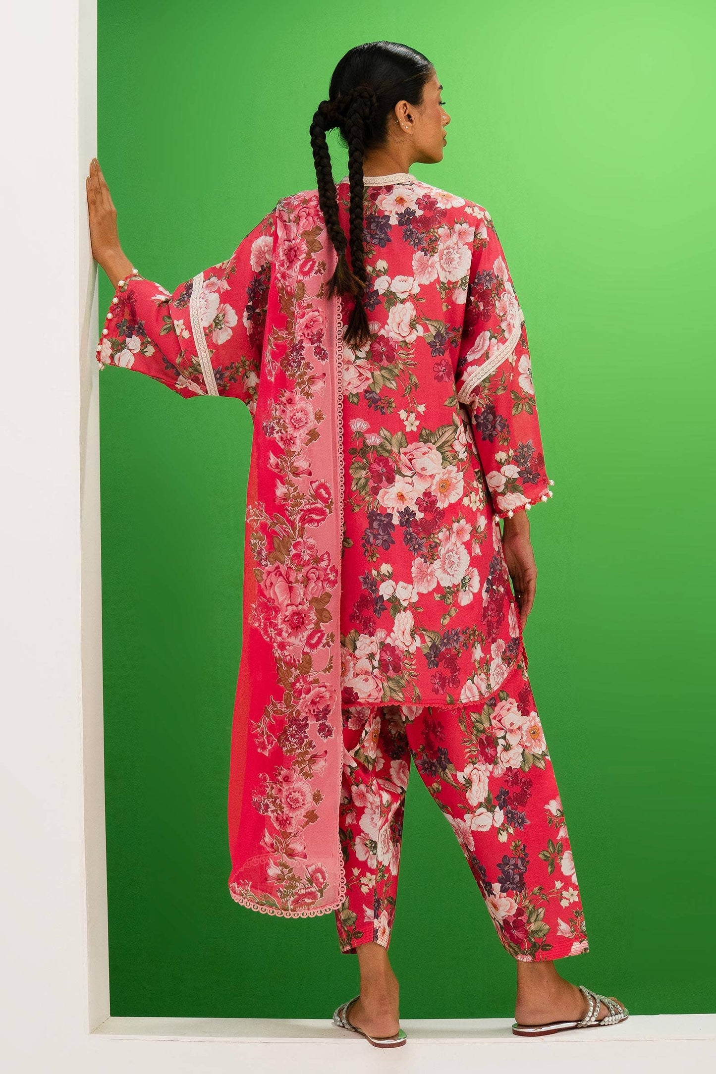 Sana Safinaz | Mahay Summer Lawn 24 | S-36 - Pakistani Designer Dress - by Sana Safinaz | Type: Luxury - 100% Original at Saira Sultan