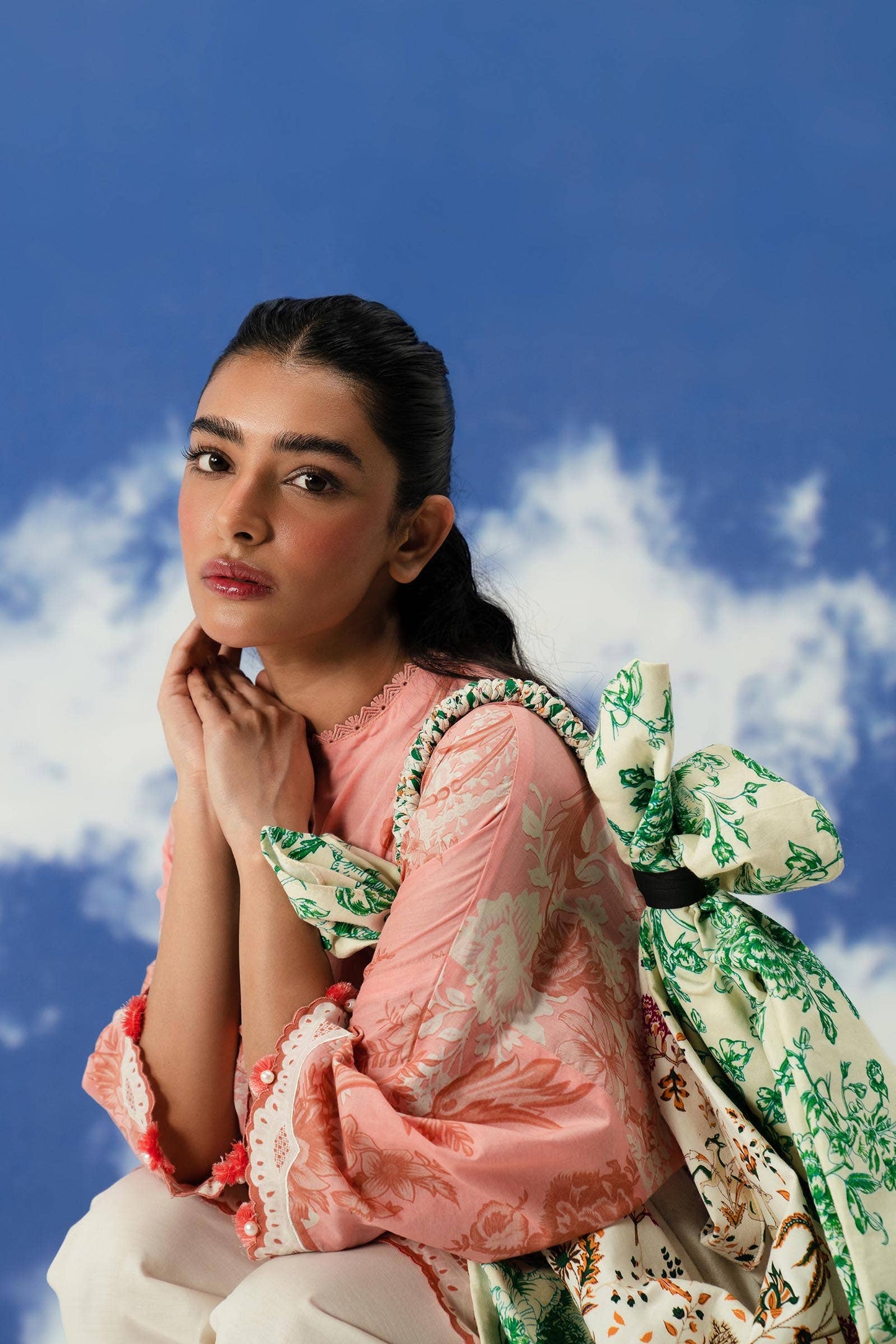 Sana Safinaz | Mahay Summer Lawn 24 | S-32 - Pakistani Designer Dress - by Sana Safinaz | Type: Luxury - 100% Original at Saira Sultan