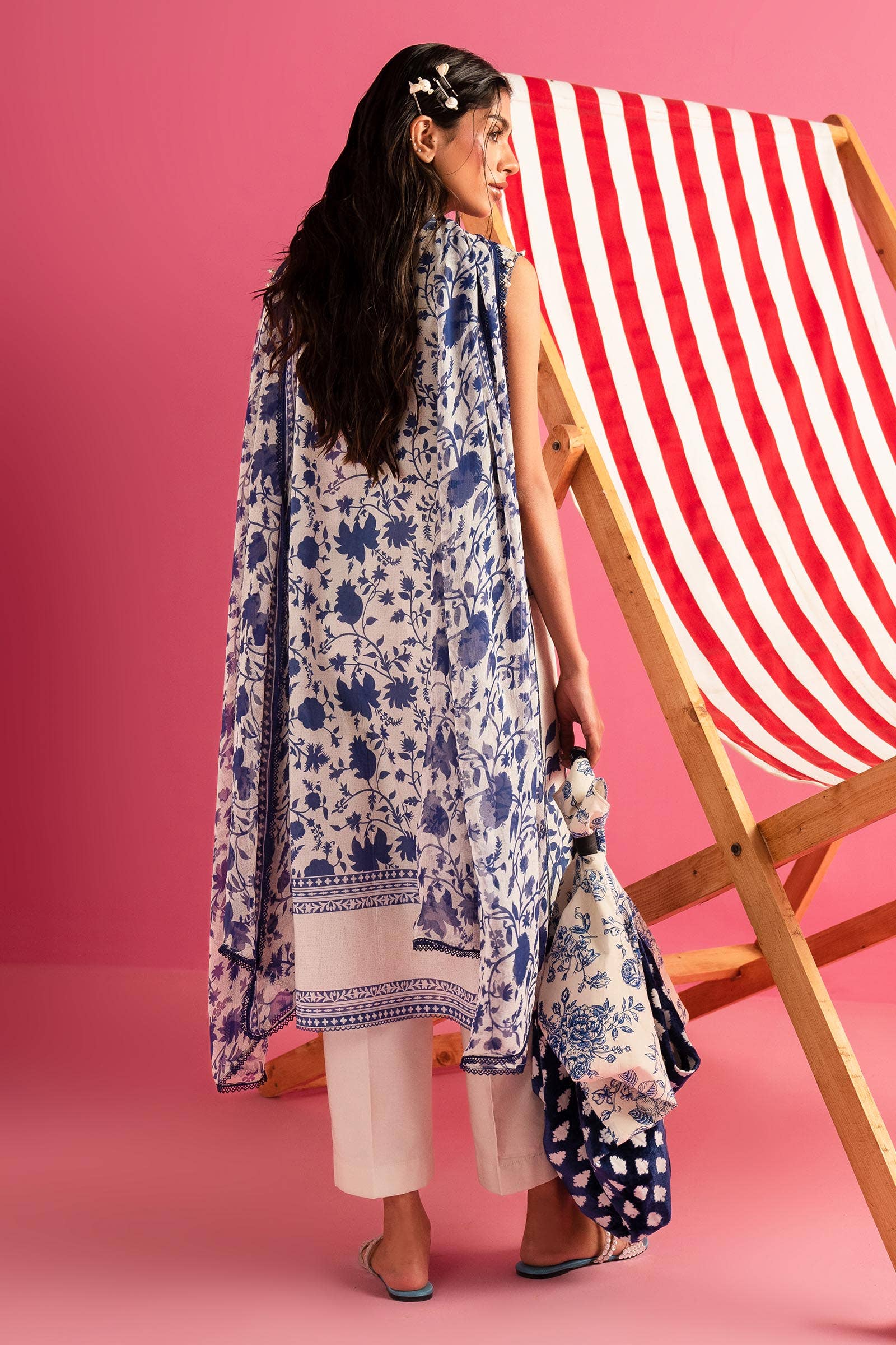 Sana Safinaz | Mahay Summer Lawn 24 | S-30 - Pakistani Designer Dress - by Sana Safinaz | Type: Luxury - 100% Original at Saira Sultan