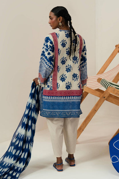 Sana Safinaz | Mahay Summer Lawn 24 | S-27 - Pakistani Designer Dress - by Sana Safinaz | Type: Luxury - 100% Original at Saira Sultan