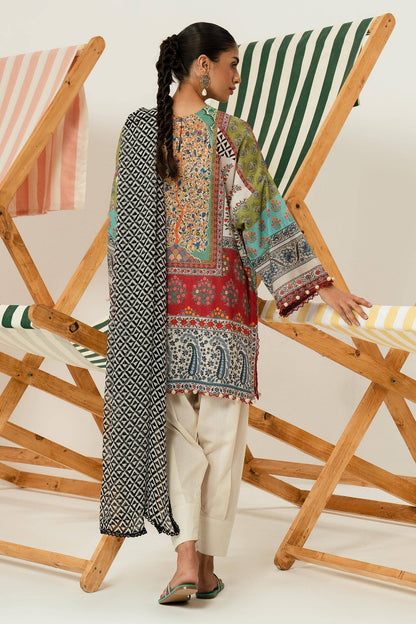 Sana Safinaz | Mahay Summer Lawn 24 | S-26 - Pakistani Designer Dress - by Sana Safinaz | Type: Luxury - 100% Original at Saira Sultan