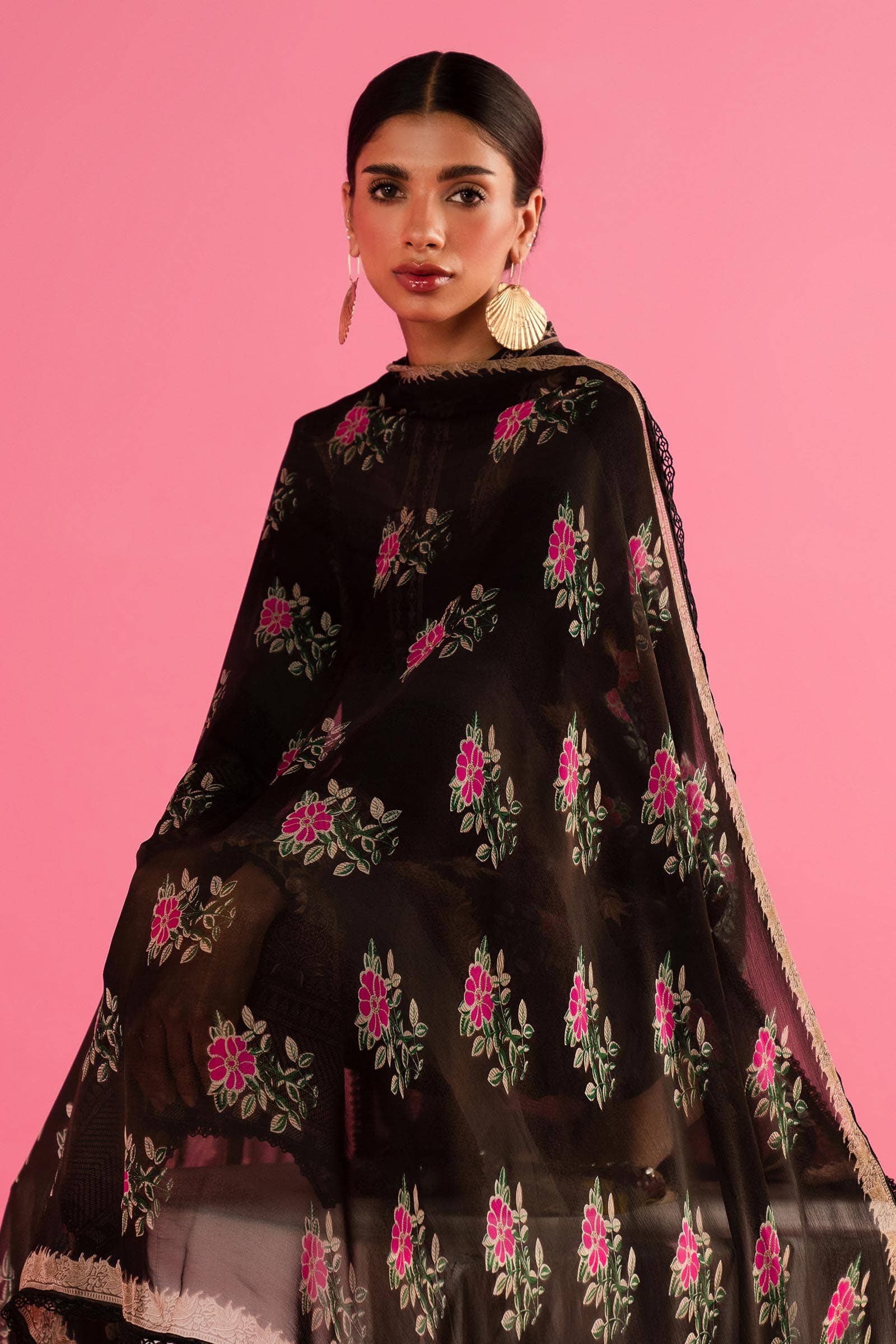 Sana Safinaz | Mahay Summer Lawn 24 | S-21 - Pakistani Designer Dress - by Sana Safinaz | Type: Luxury - 100% Original at Saira Sultan