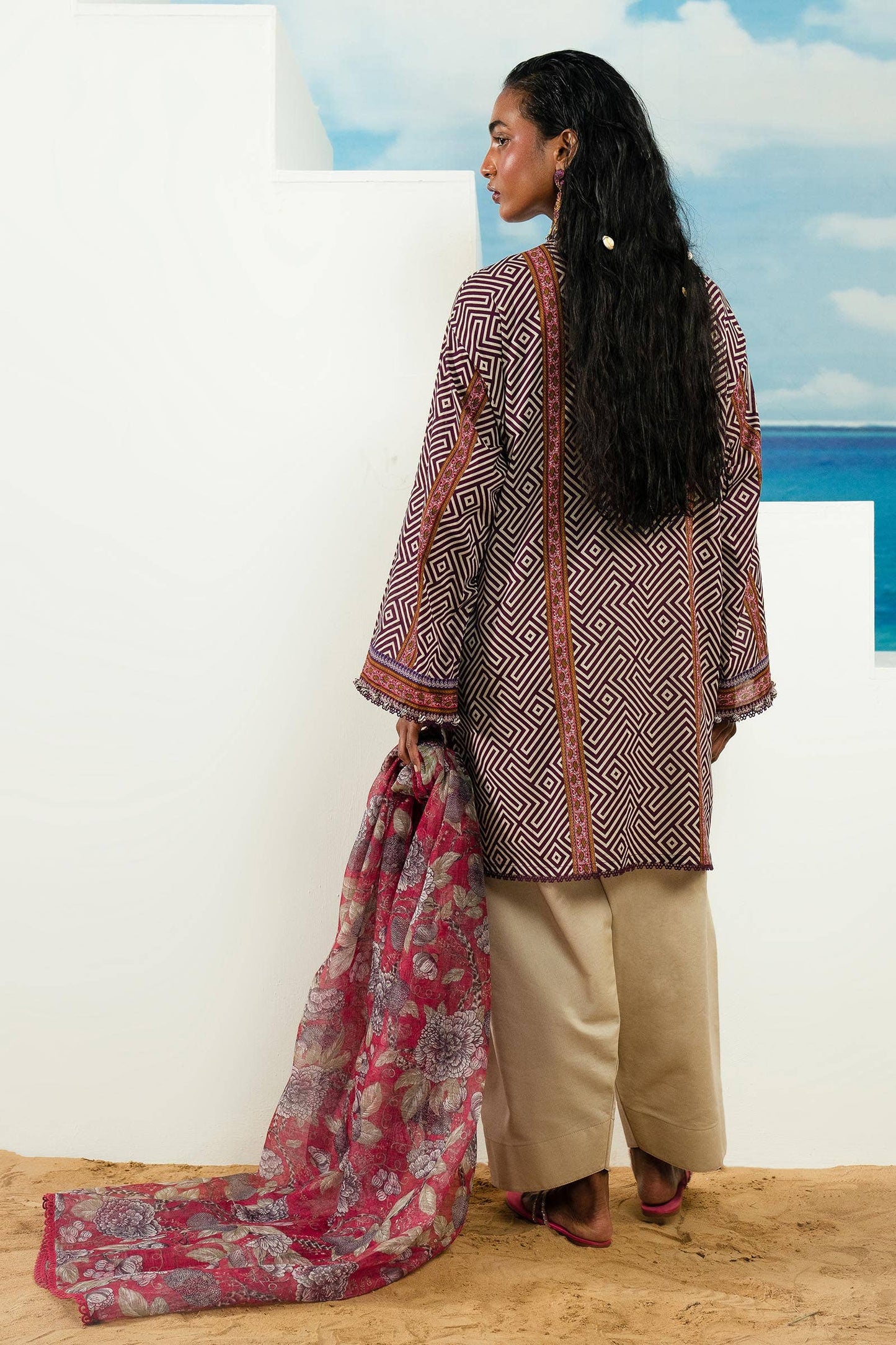 Sana Safinaz | Mahay Summer Lawn 24 | S-17 - Pakistani Designer Dress - by Sana Safinaz | Type: Luxury - 100% Original at Saira Sultan