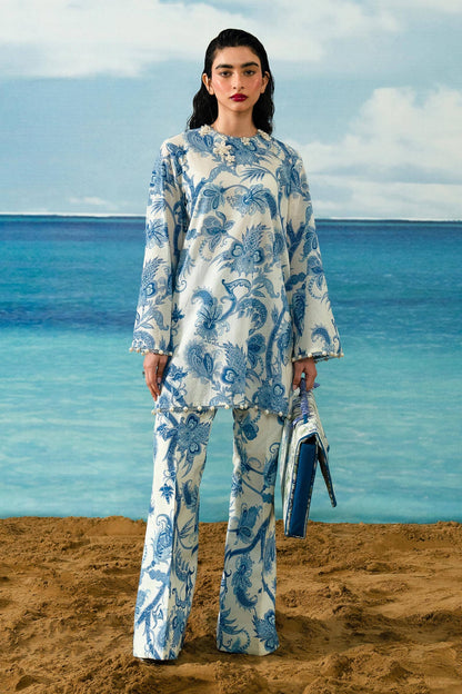 Sana Safinaz | Mahay Summer Lawn 24 | S-15 - Pakistani Designer Dress - by Sana Safinaz | Type: Luxury - 100% Original at Saira Sultan